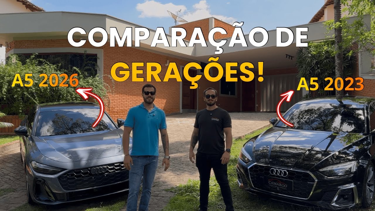 NOVO AUDI A5 2026: O QUE MUDOU?