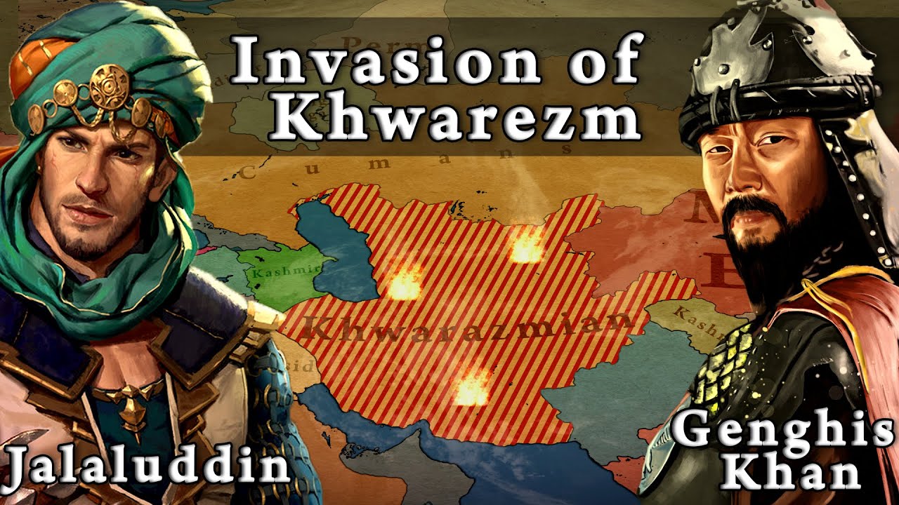 Invasion of Khwarezm (1221) Jalaluddin & Genghis Khan | #3