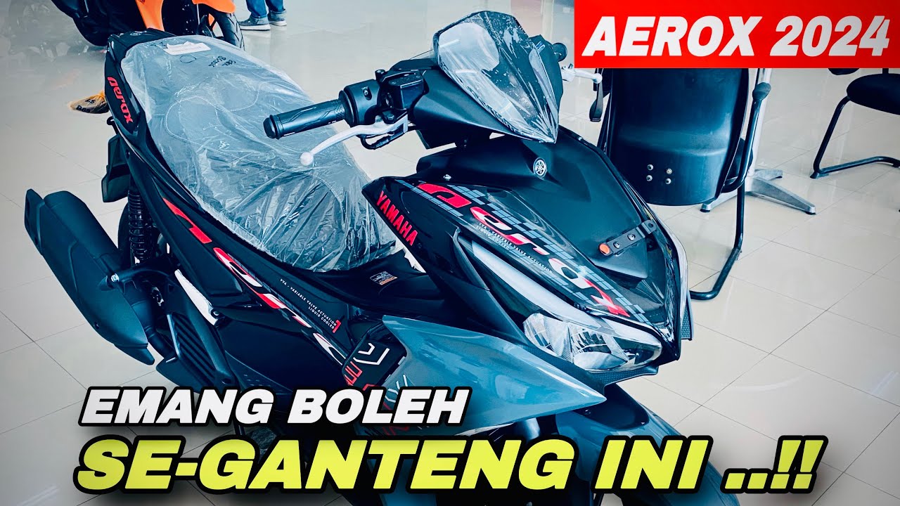 NEW AEROX 2024 BLACK GREY | SAYANG MASIH STANDAR