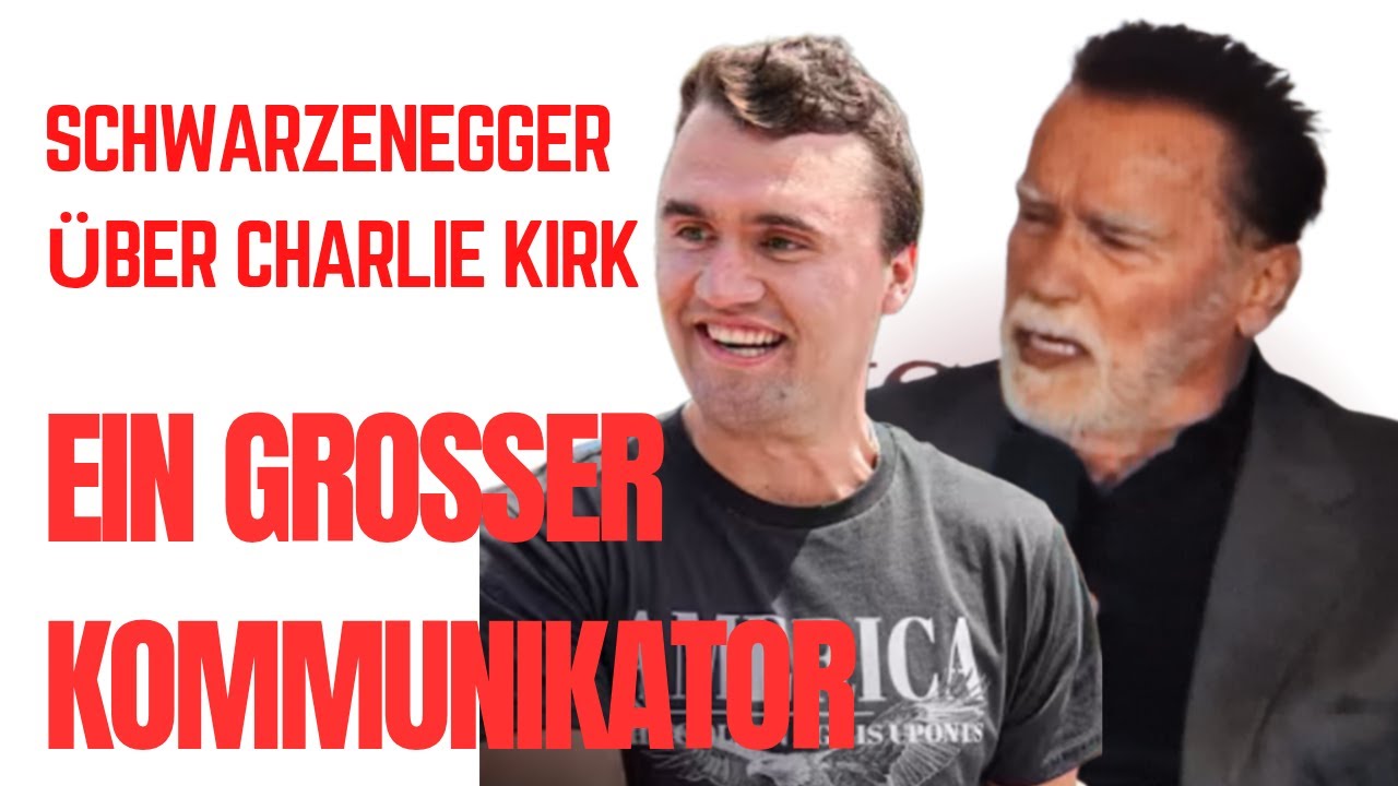 Arnold Schwarzenegger zum Mord an Charlie Kirk 