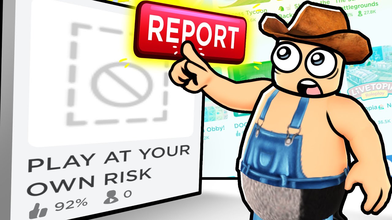 This banned game is a PROBLEM for Roblox
