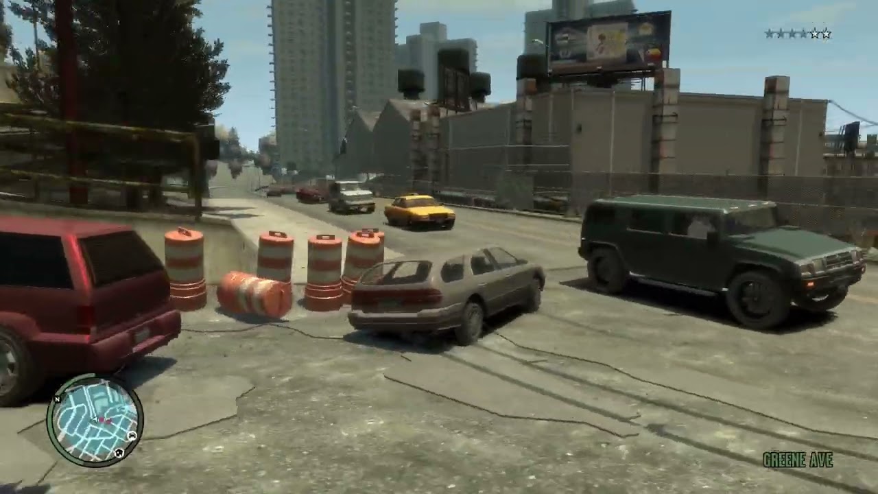 GTA IV another run on the swing glitch [raw] #nocomentary