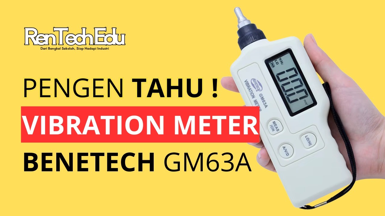 Review Alat Ukur Vibration Meter Benetech GM63A