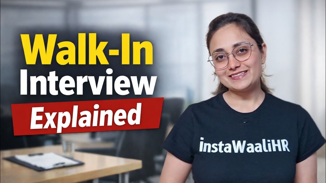 What is a Walk-In Interview? | Recruiter Explains in Simple Terms
