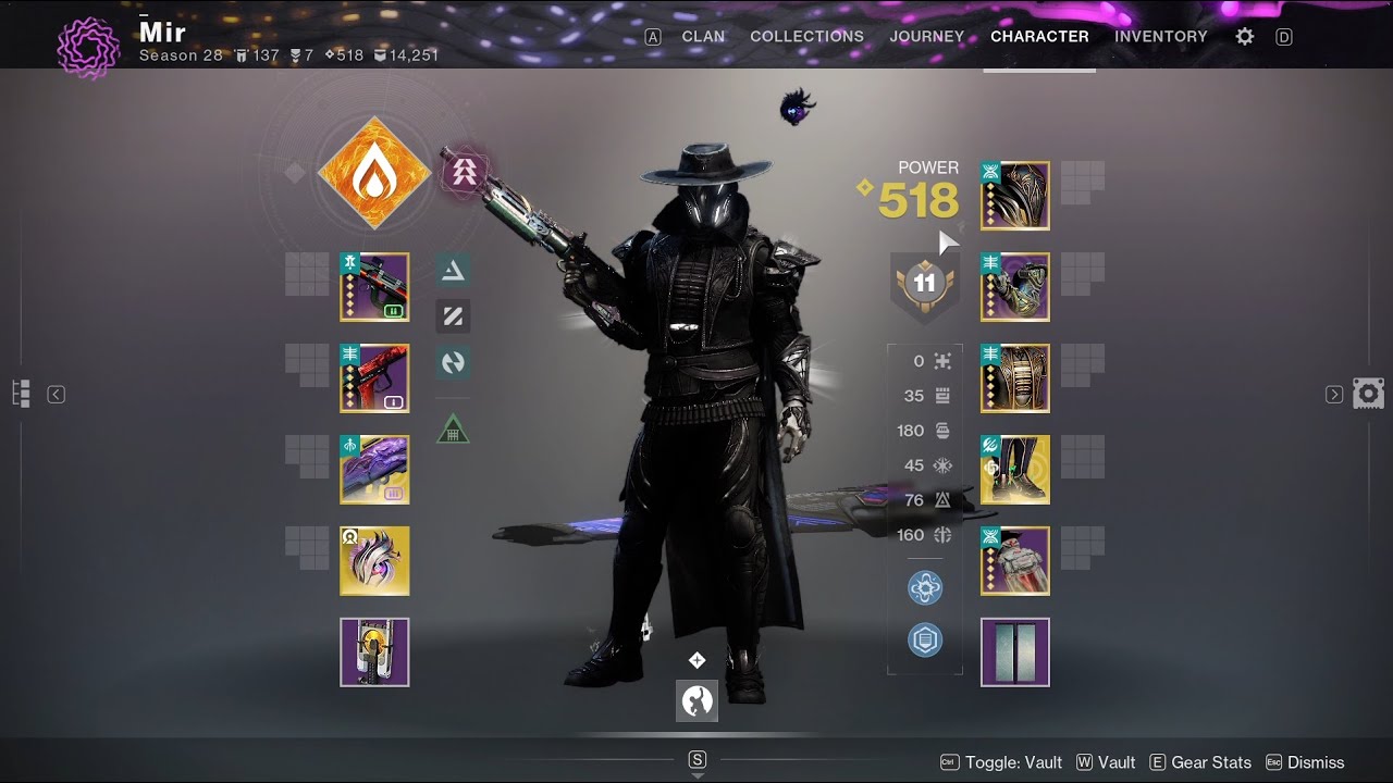 This Solar Hunter Gunpowder Gamble Build Cooks -50 GM Arms Dealer