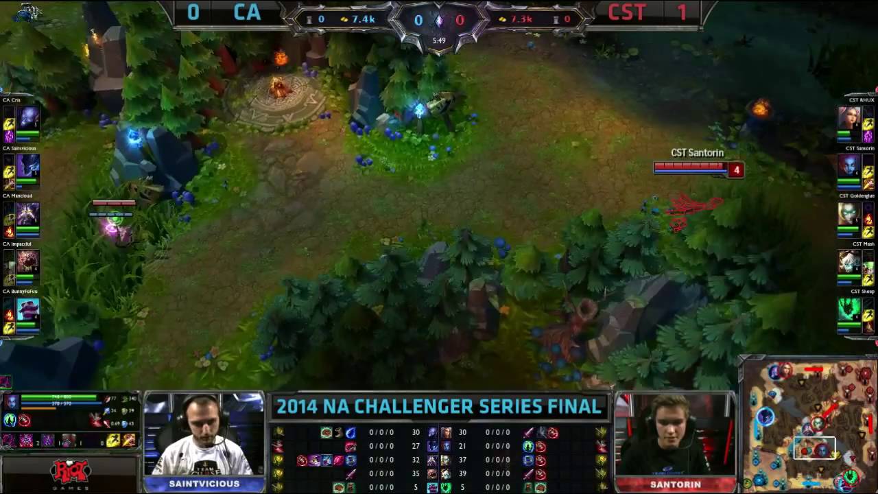 &spades; SEASON 4 &spades; || Coast vs Curse Academy Game 2 Grand Finals NA CS #2 Summer 2014  CST vs CA G2