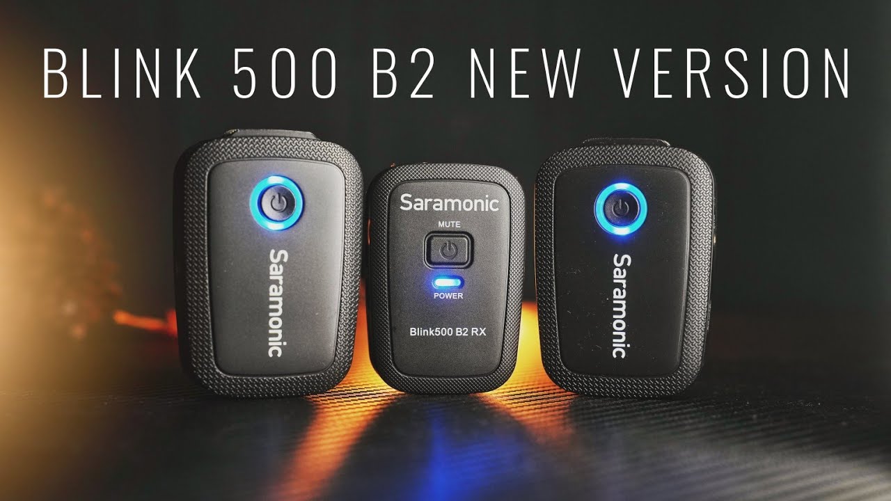 Wireless Mic konten kreator | SARAMONIC BLINK 500 B2 new version