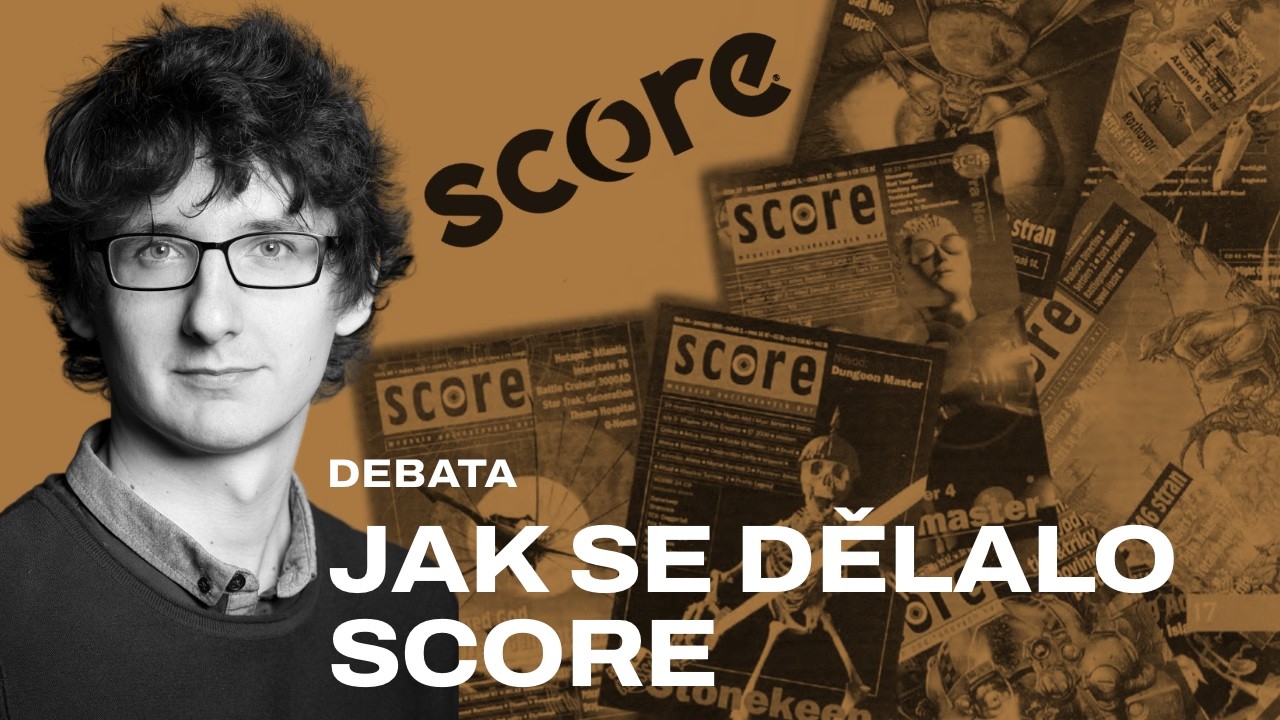 Debata s Honzou Modr&aacute;kem o tom, jak v devades&aacute;t&yacute;ch letech vznikaly hern&iacute; časopisy