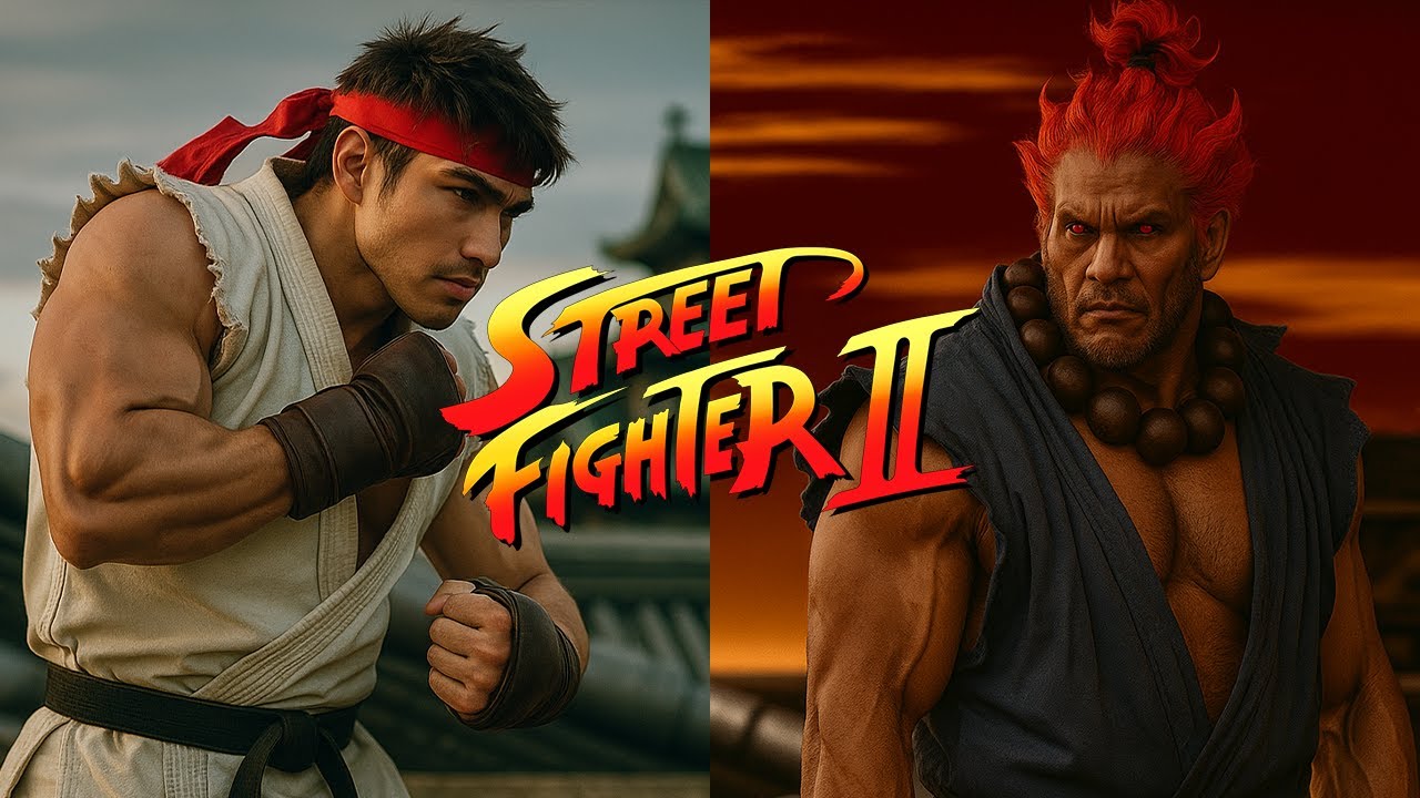 Street Fighter 2: Every Characters Reimagined in Real Life with AI