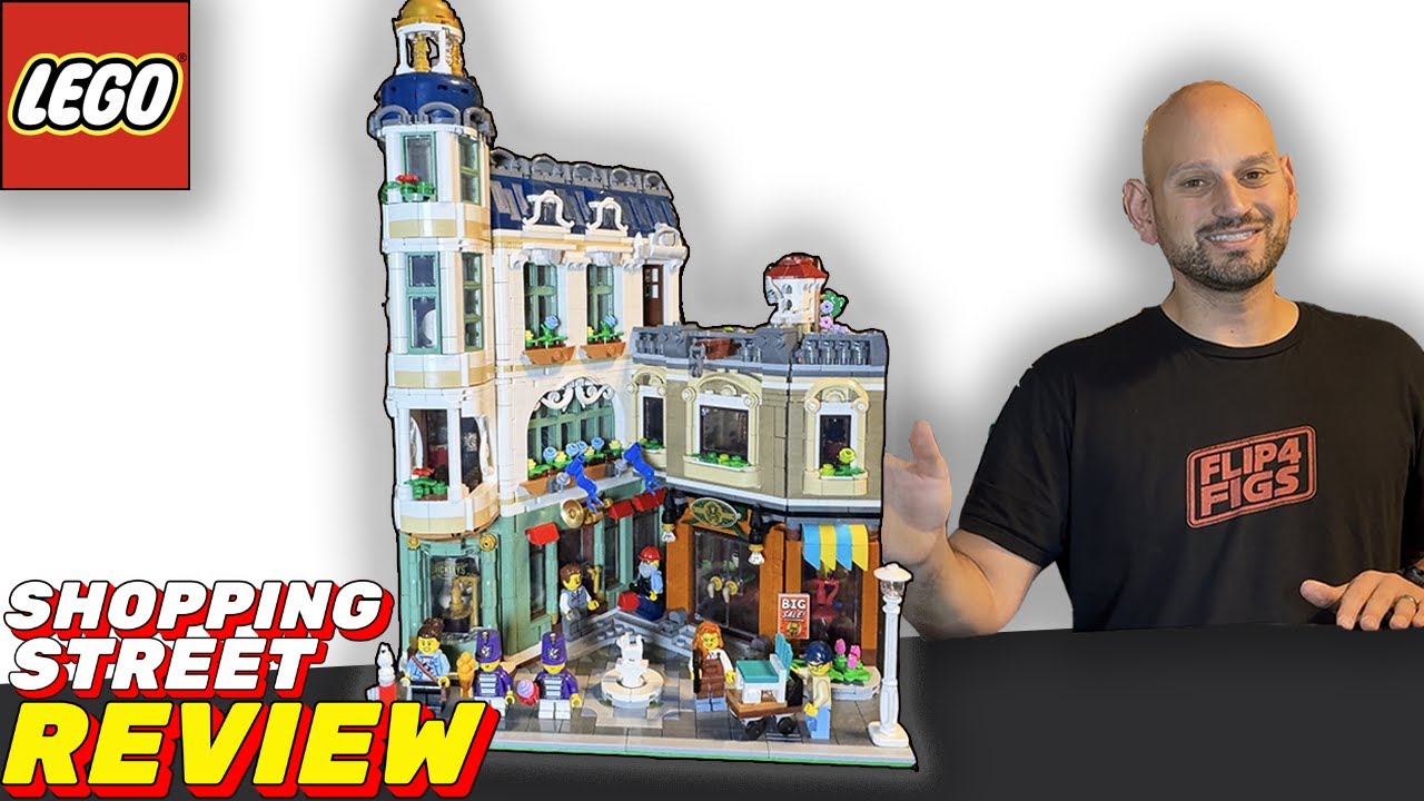 Обзор набора LEGO «Торговая улица»! Стоит ли ждать 21-й модульный набор? Набор Icons 11371