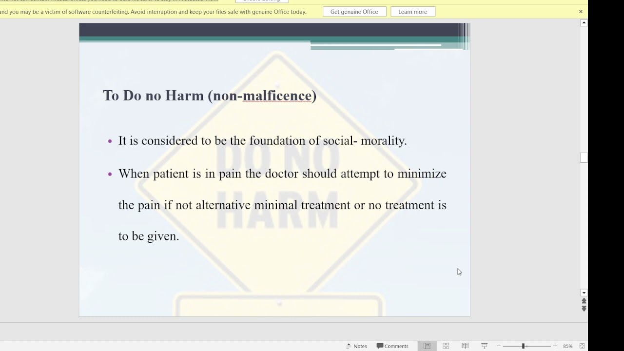 ETHICS IN DENTISTRY
