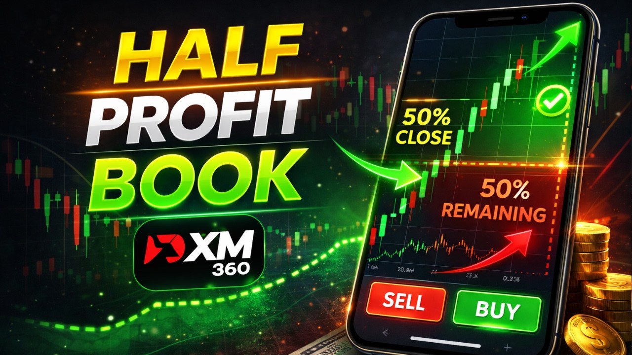 👉 XM me Half Trade Close Karna Sikhein | Partial Profit Booking / Partial Close Step by Step