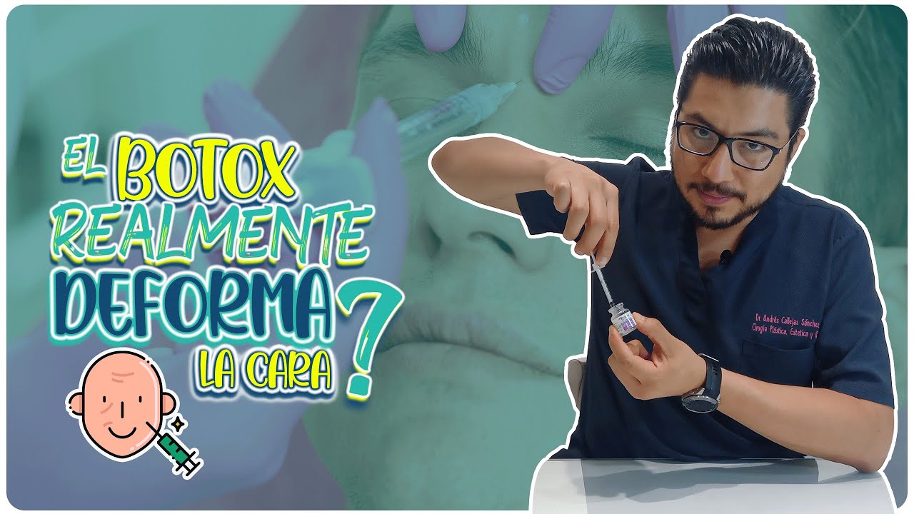 ¿El Botox realmente deforma la cara ?