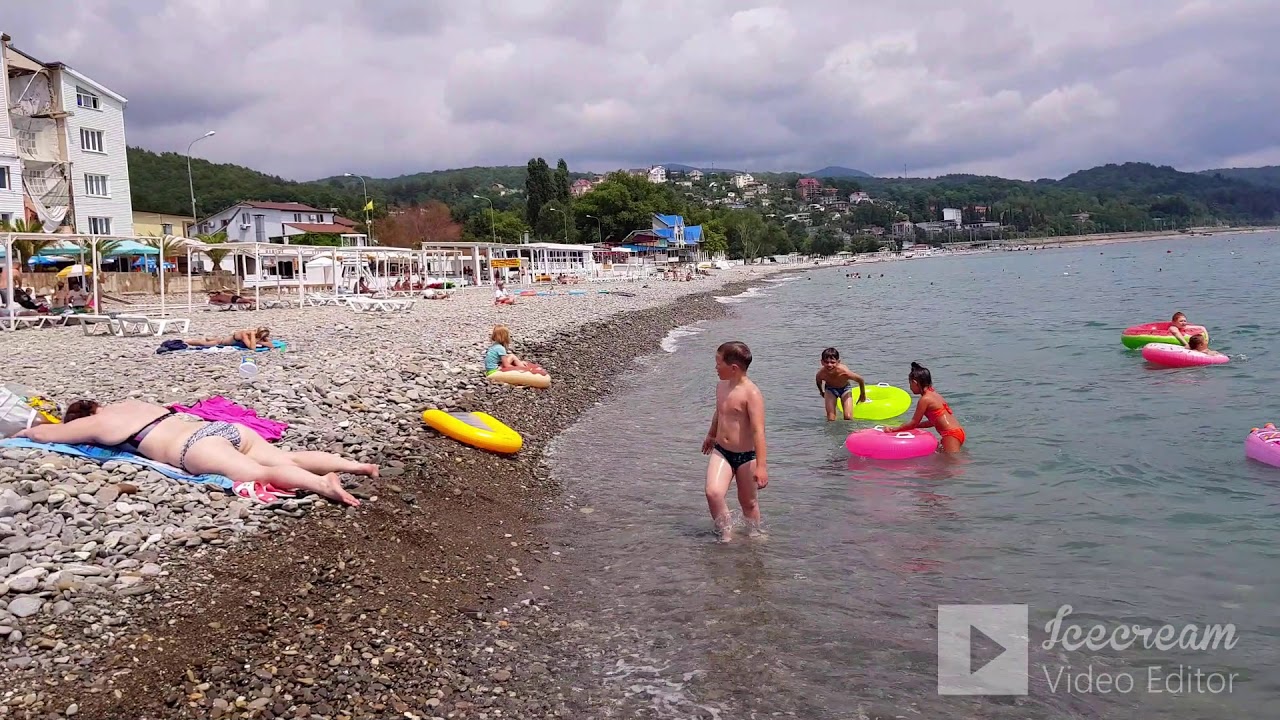 🌴ЛАЗАРЕВСКОЕ СОЧИ.Рыбацкий поселок и пляж 