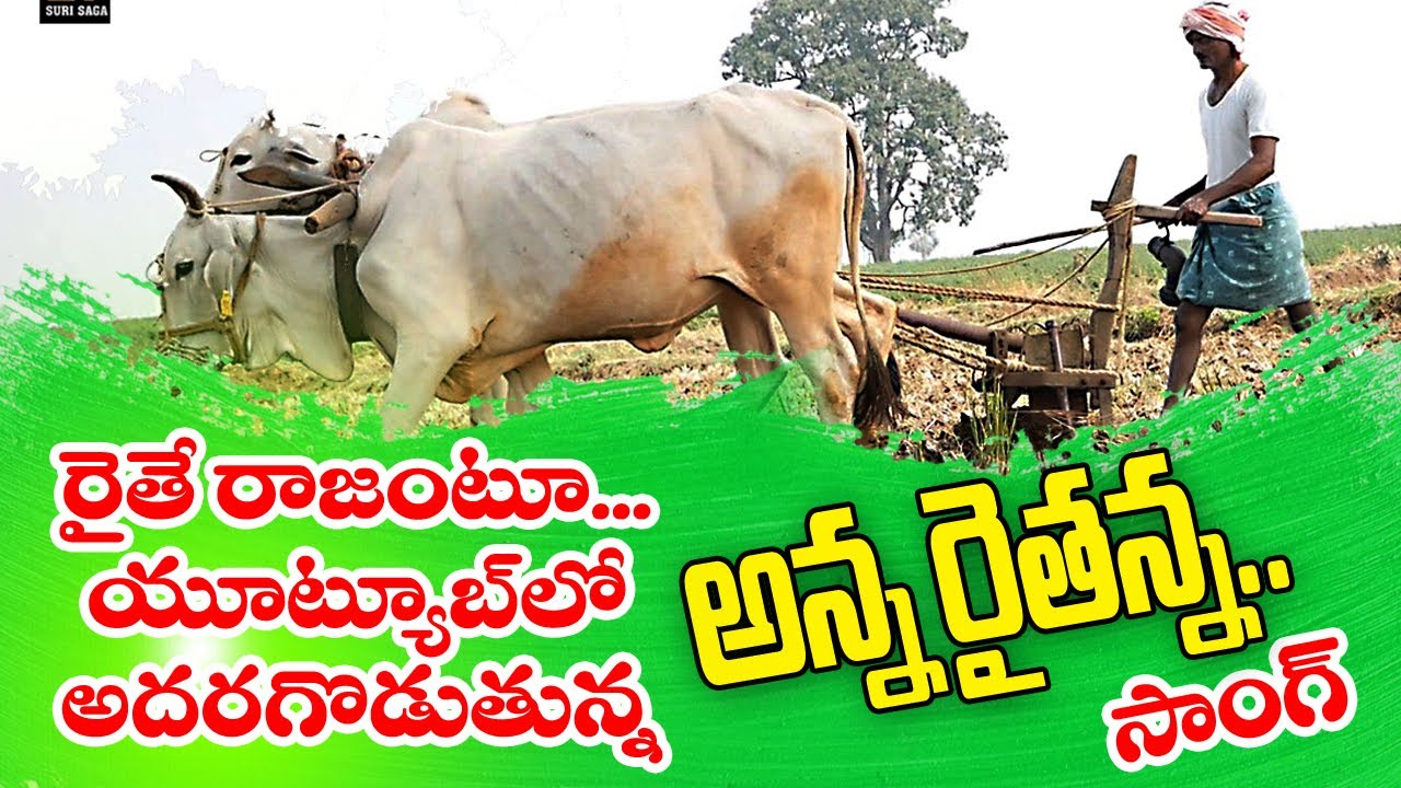 అన్నా రైతన్నా మా అన్నా రైతన్నా || Latest farmer song 2021|| suresh gangula || john || Suri saga