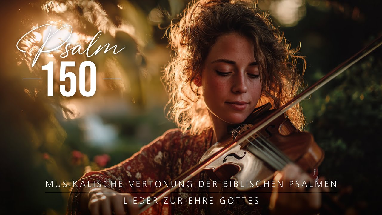 🎵 Psalm 150 | Halleluja! Lobt Gott in seinem Heiligtum...! - Lieder der Bibel