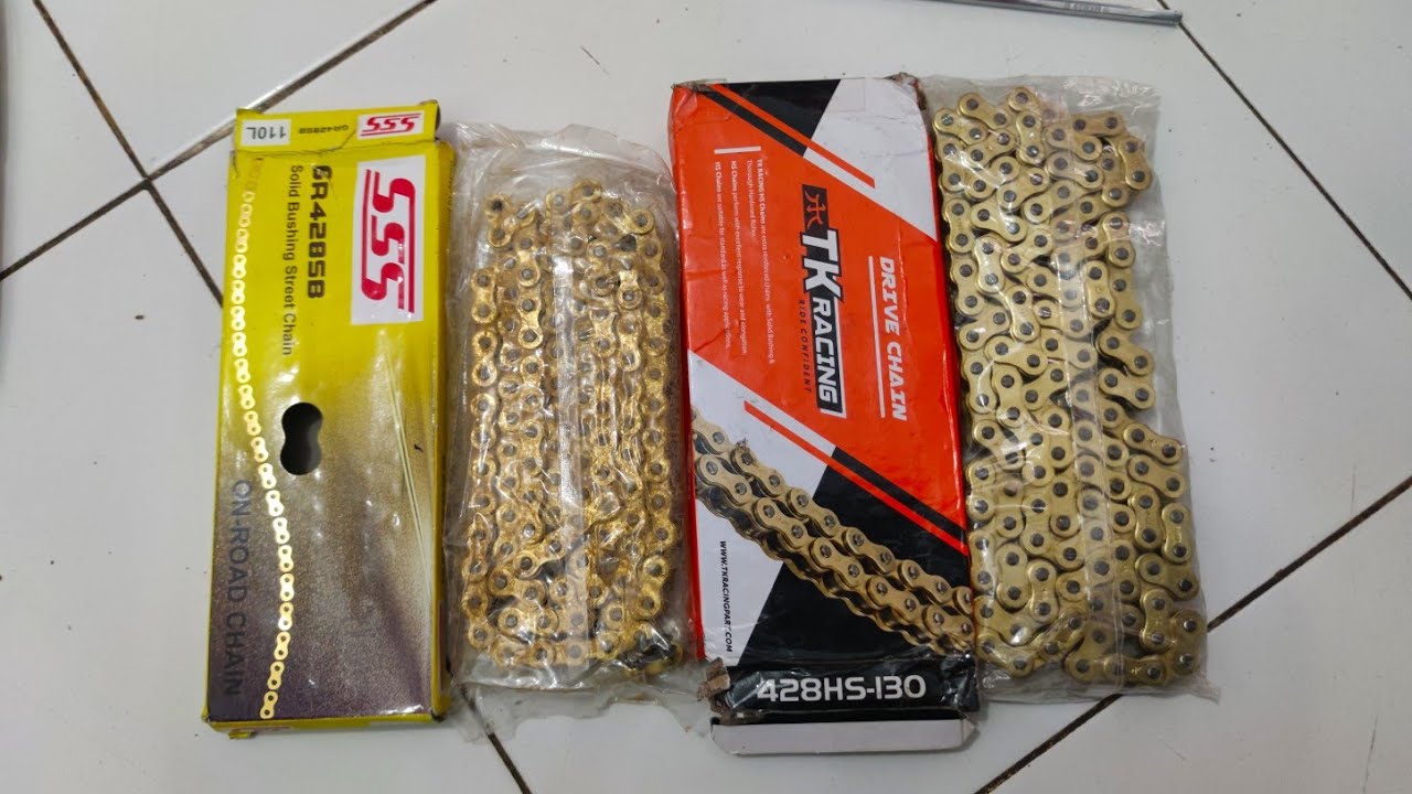 Perbandingan Rantai SSS vs TK Racing | Review