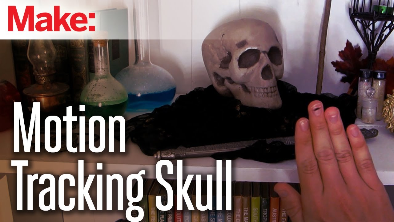 DIY Hacks & How To's: Motion Tracking Skull