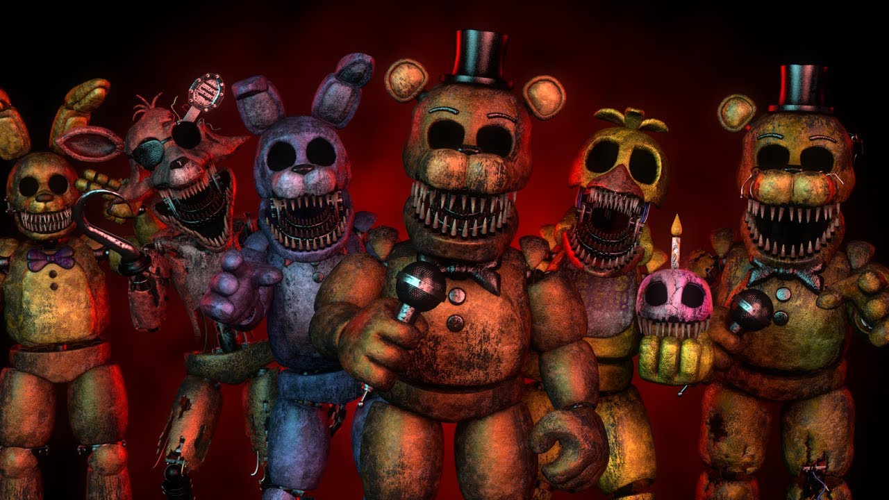 [FNAF C4D SPEED ART] FNAF Sinister Generations