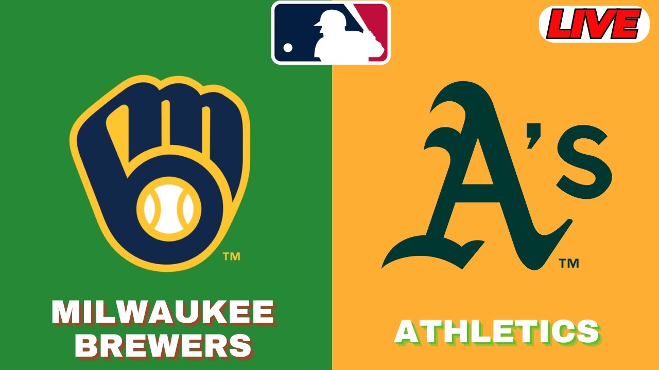 🔴LIVE : Milwaukee Brewers Vs Athletics | MLB 2026 | MLB Live Baseball Score
