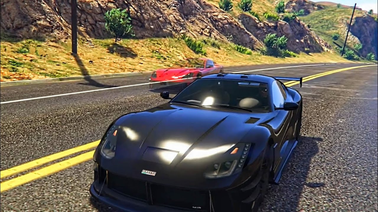 GTA PRO RACERS: INTENSE Race on 'Scenic Route' !!