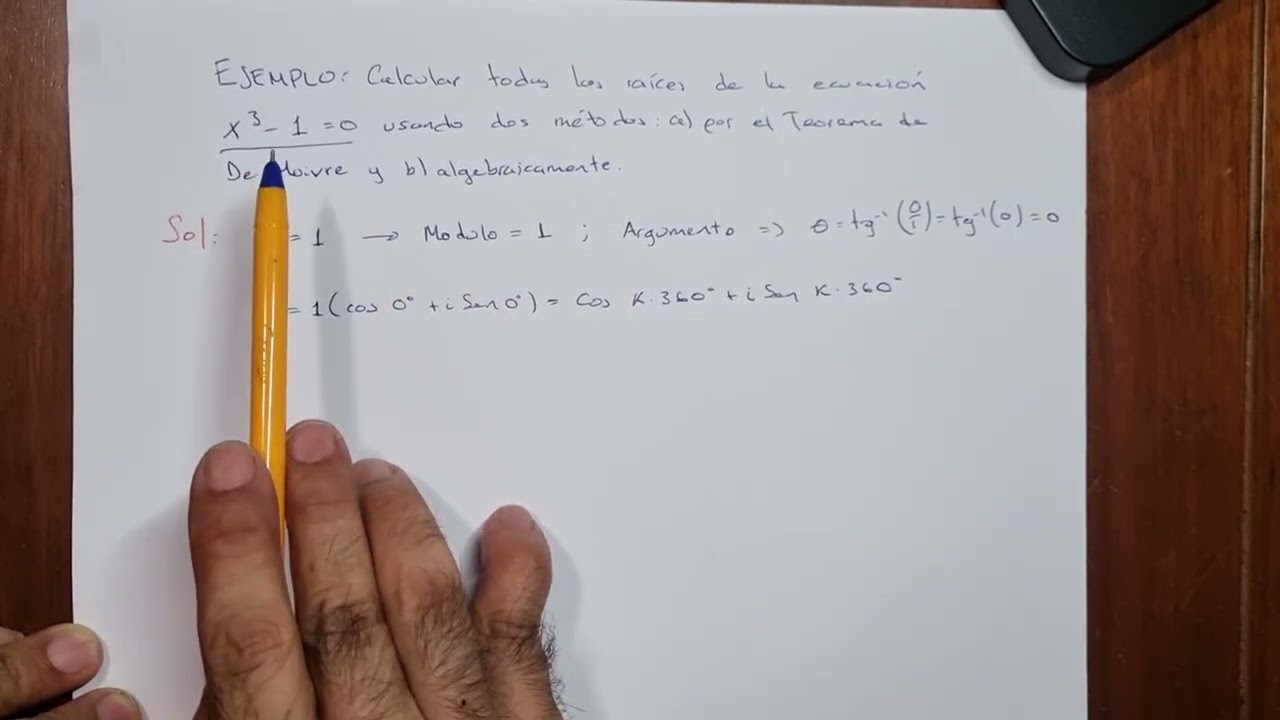 Ecuación  Cubica