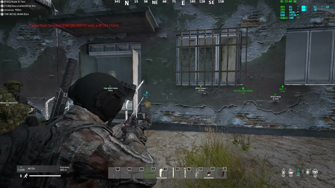 M134 minigun