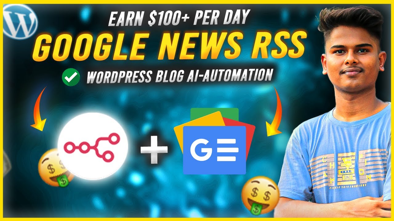 Google News से Auto Blogging 🤖 n8n + WordPress AI Automation