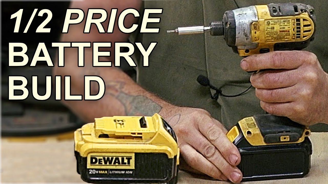 20V Dewalt Battery Rebuild - Upgrade for 1/2 Price
