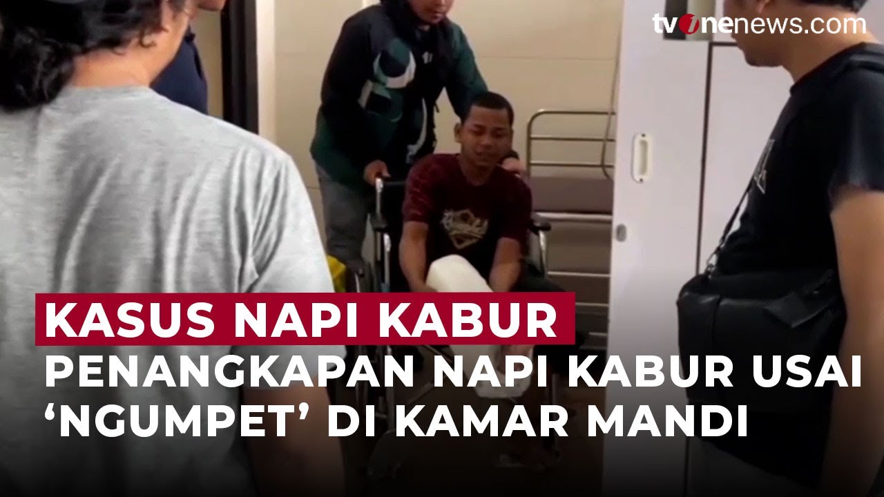Dramatis! Napi Rutan Sinjai Kabur Ditangkap saat Sembunyi di Kamar Mandi | OneNews Update