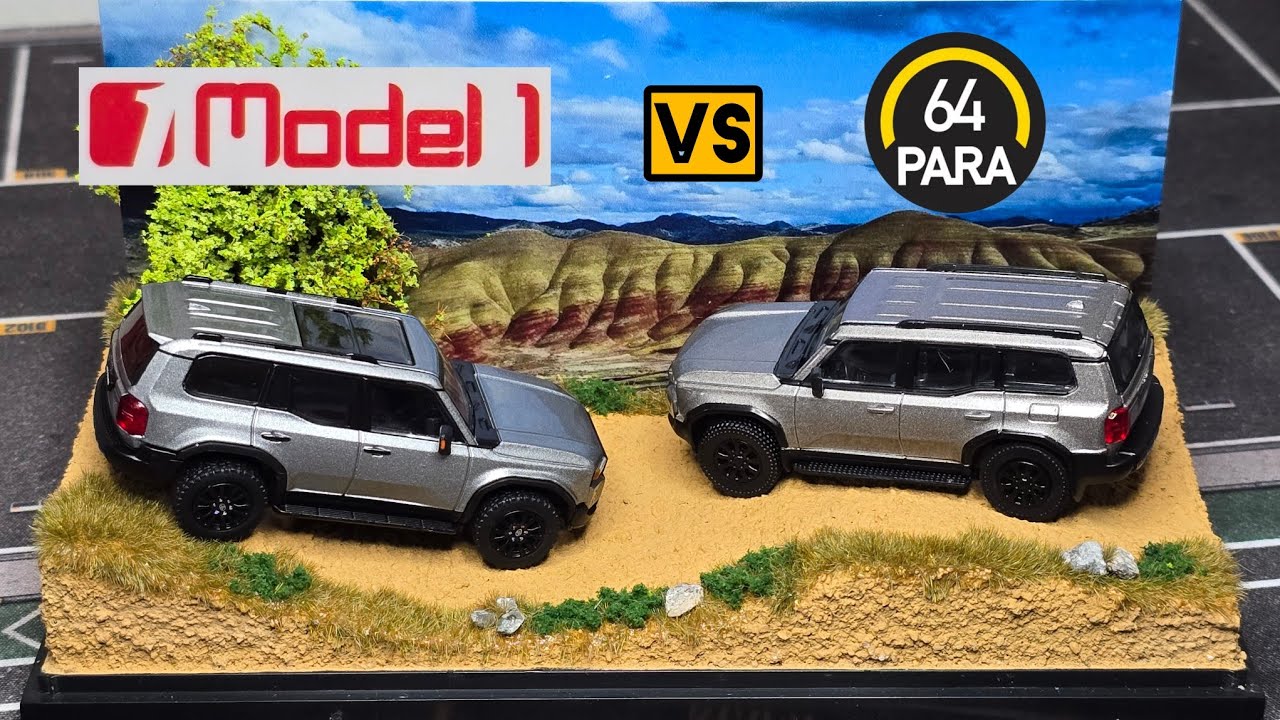 This is good! Diecast Toyota Land Cruiser 250. Para64 and Model1. 1/64 scale. Unboxing Review!