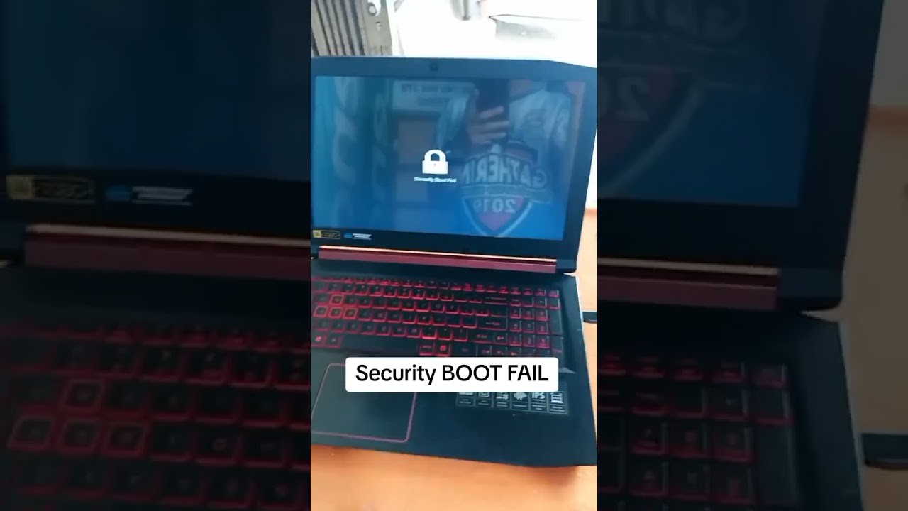 security boot fail #nbslaptop #repairlaptop #servislaptop #masalahlaptop #securitybootfail