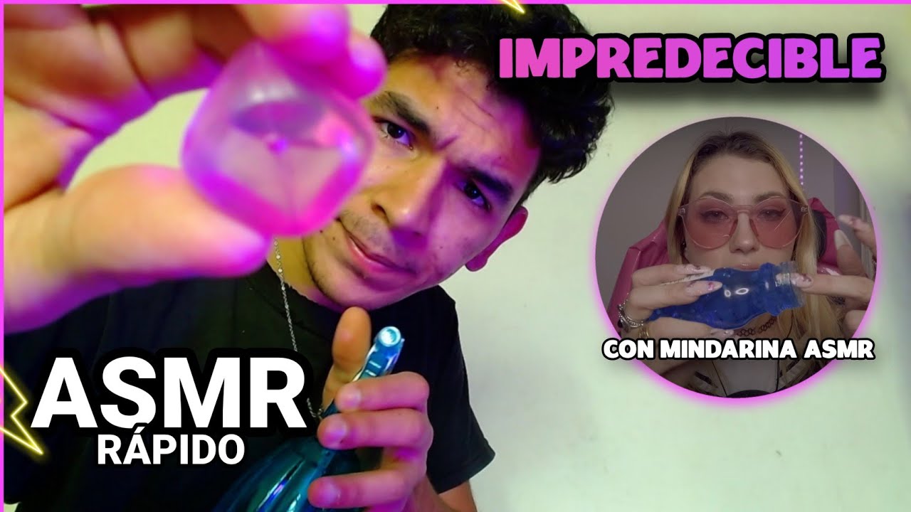 ASMR RÁPIDO, AGRESIVO E IMPREDECIBLE | con MINDARINA ASMR