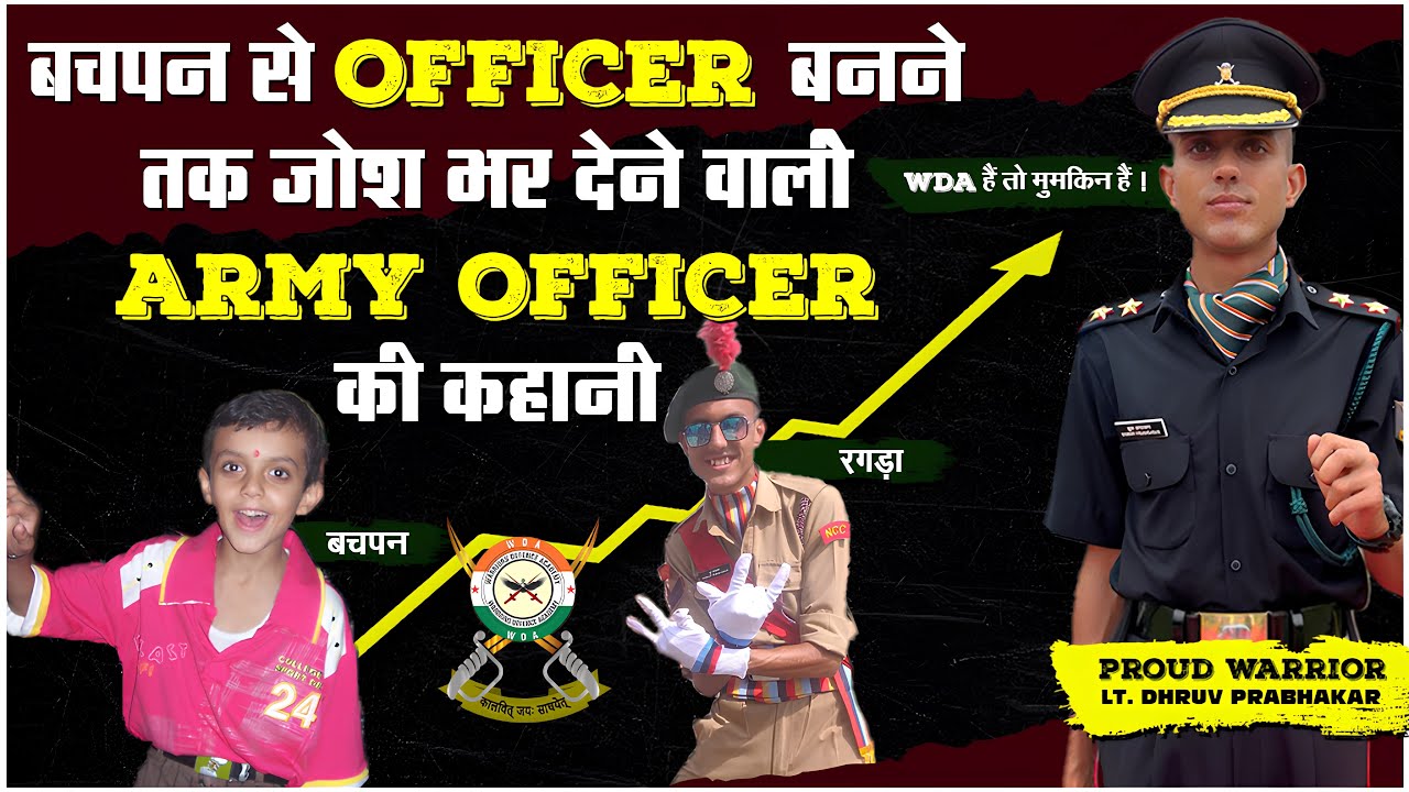 🔥बचपन से Army Officer बनने की Full Movie 💞 | High Motivational Story |Best Defence Coaching in India