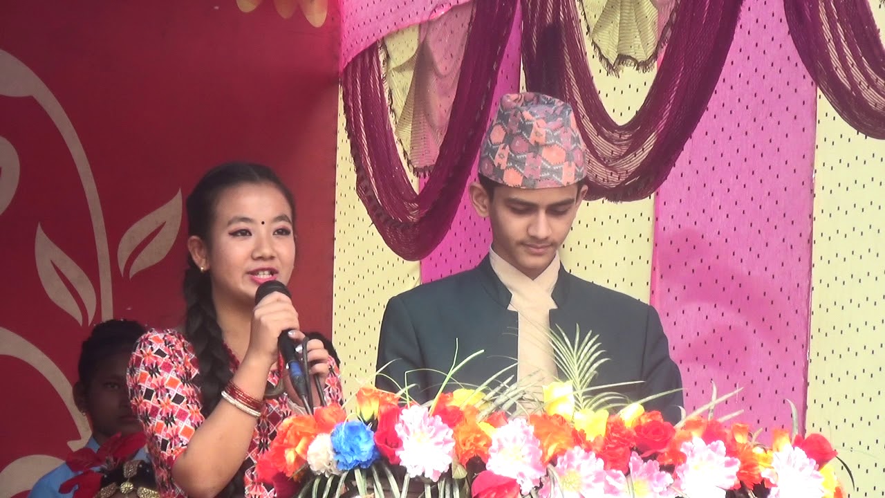 Himal and Ankita Anchoring during 17th Annual function