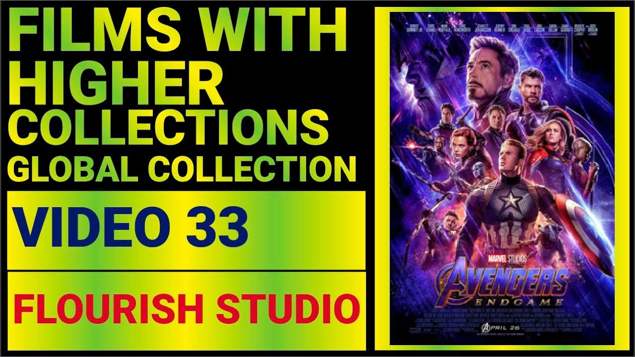 TOP 5 HIGHEST GROSSING FILMS | TOP 5 HIGHEST GROSSING MOVIES |  bar chart race | Flourish Studio