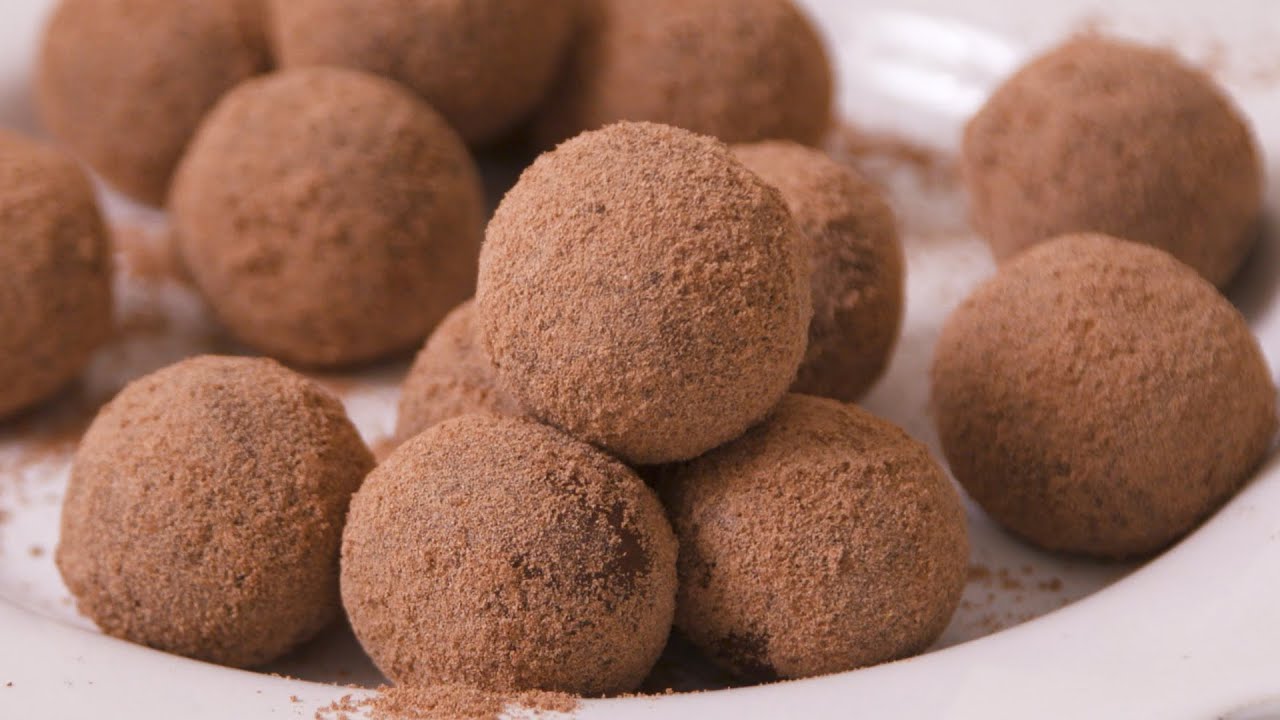 2-Ingredient Truffles (Served 2 Ways)