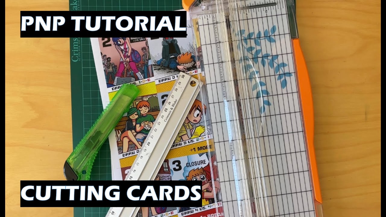 PNP Tutorial Cutting Cards