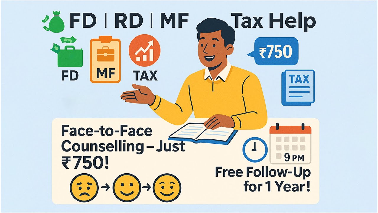 Stressed About Money or Tax? Book Your Face-to-Face Session Now!