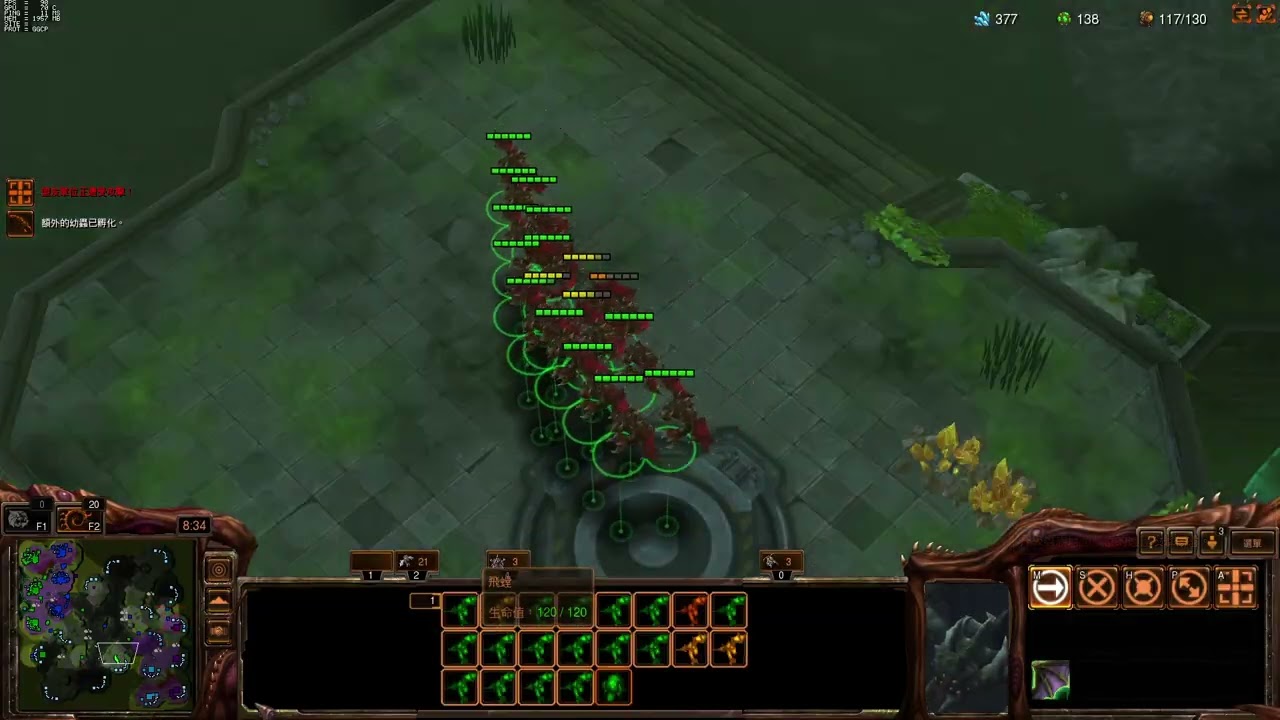 [SC2 Arrange Team] ZZ vs ZZ - New patch of fast spire!