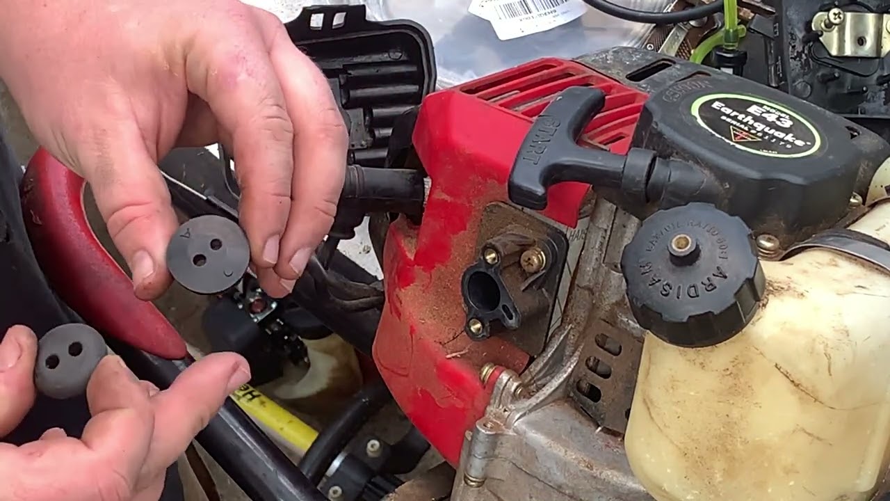 Earthquake E43 Auger Carburetor Replacement