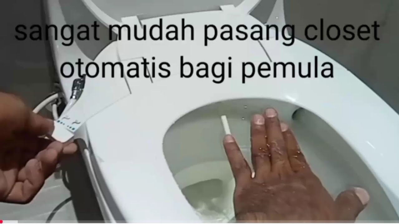 cara pasang closet otomatis kohler K-21865T-S-0