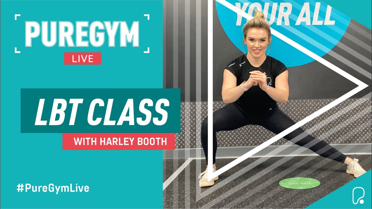 PureGym Live | Legs, Bums and Tums Class with Harley