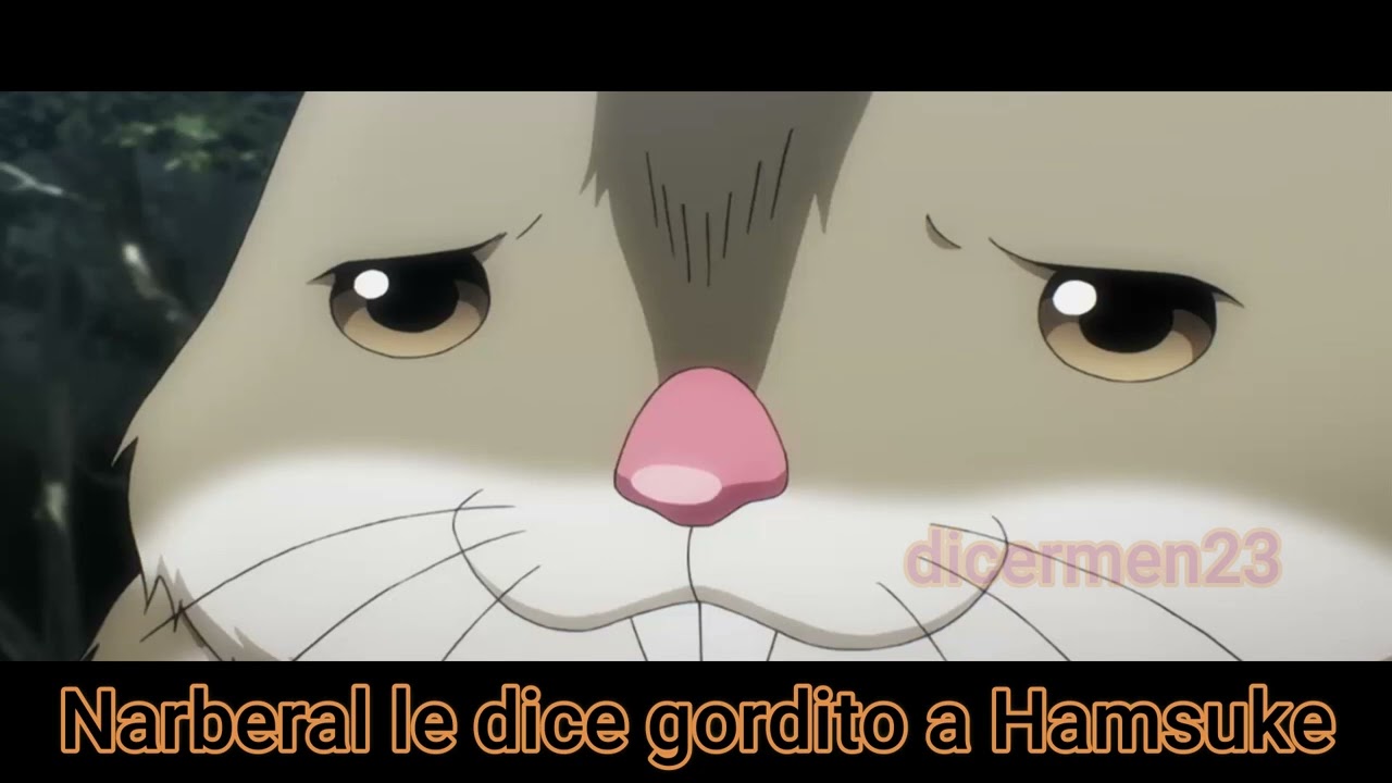 Narberal le dice gordito a Hamsuke #Overlord