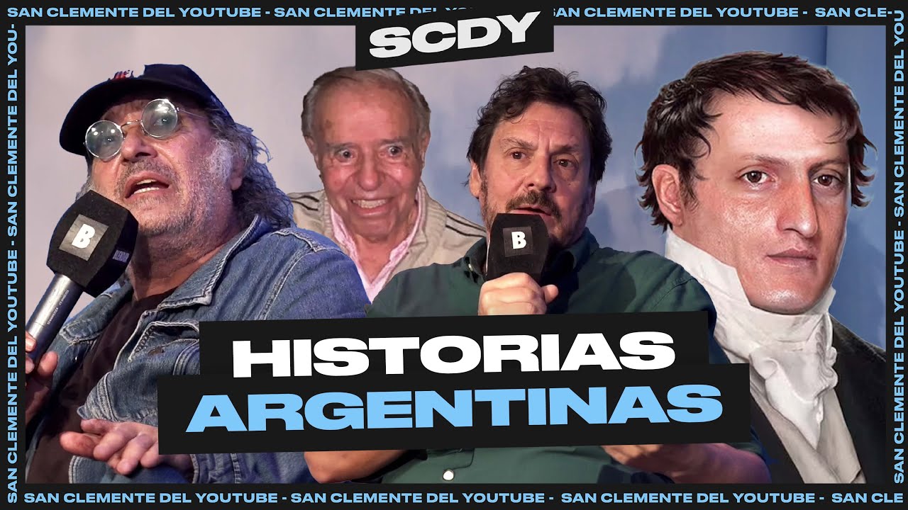 FELIPE PIGNA y PEDRO SABORIDO: la DUPLA de HISTORIA y HUMOR | SAN CLEMENTE DEL YOUTUBE | BLENDER