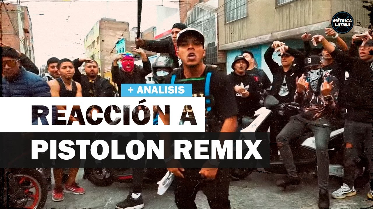 REACCIÓN + ANÁLISIS a PISTOLÓN REMIX 🇵🇪🇦🇷🇪🇸🔫 ft. Pragmatica Visual 🌒🔥