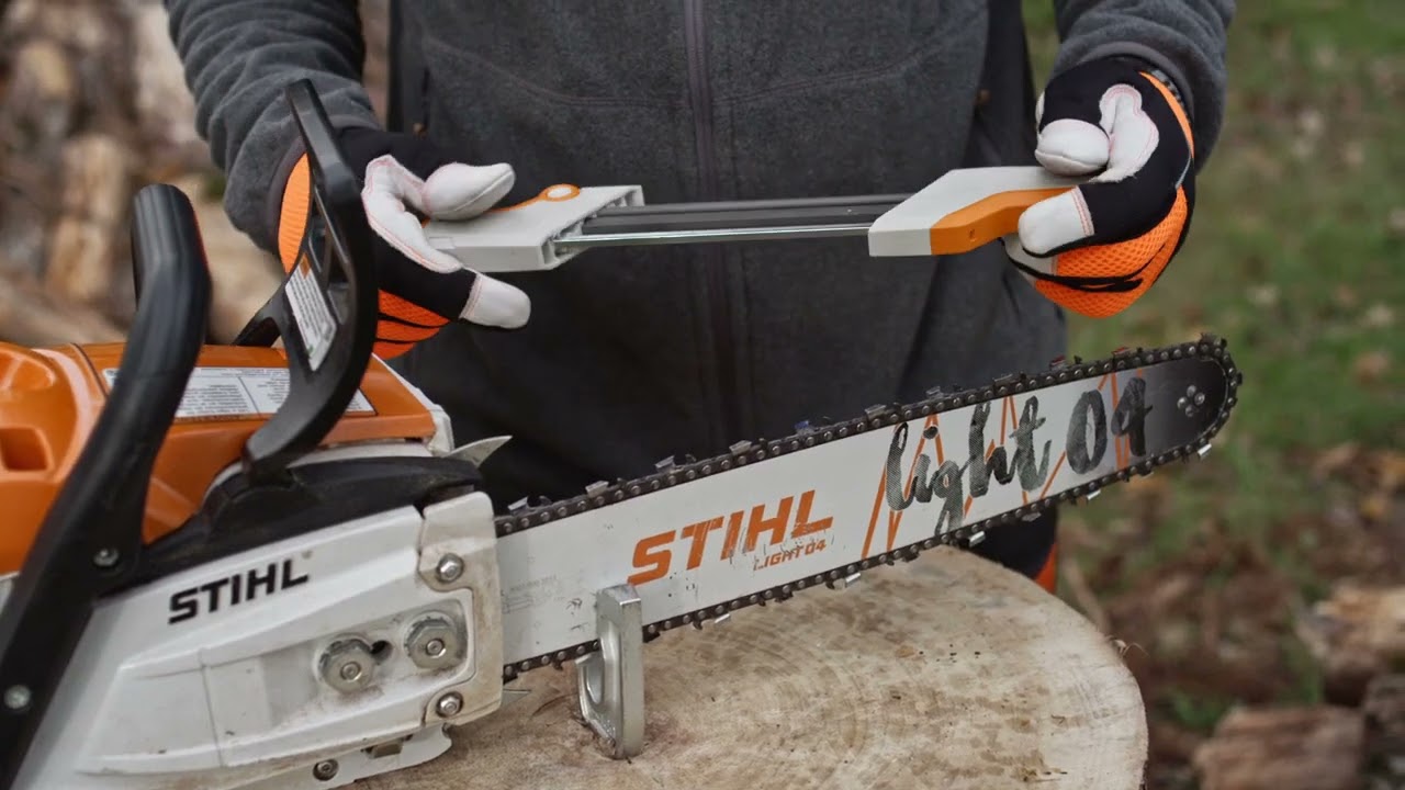 ❓ Jak Prawidłowo Ostrzyć Łańcuch w Pilarce ⚙️| Ostrzenie piły łańcuchowej pilnikiem 2 w 1 STIHL