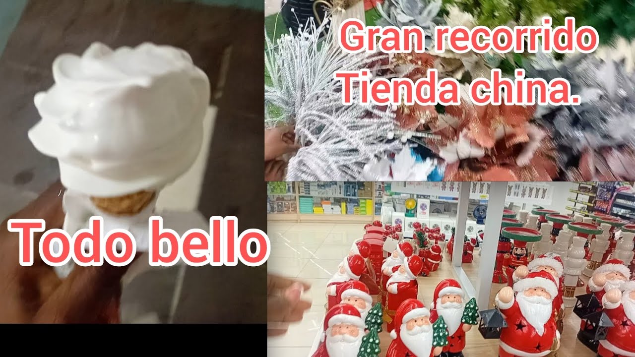 Gran recorrido tienda china/ TODO BELLO Y BARATO.