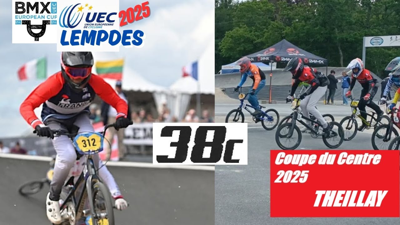 BMX Race - coupe d'Europe 2025 à Lempdes ET coupe du centre 2025 à Theillay #simon38c