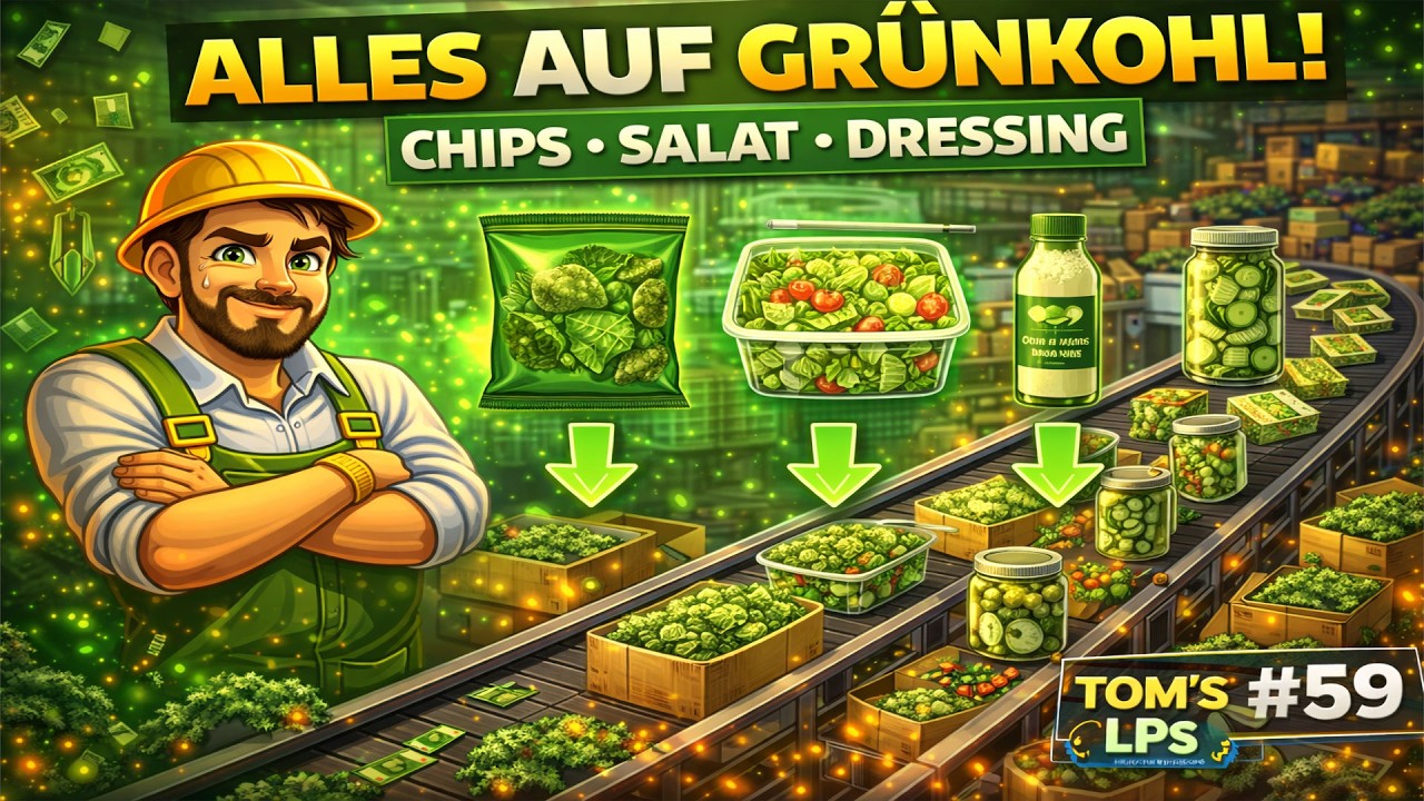 Neue Strategie: Chips, Salat & Dressing gleichzeitig! | Food Processing Simulator #59